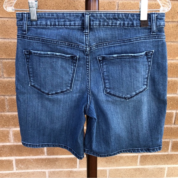 Vera Wang Simply Vera Denim Shorts - Picture 2 of 4